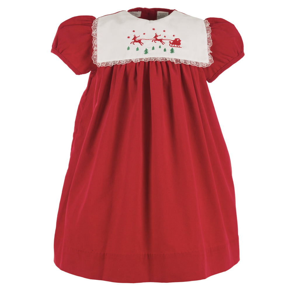 Baby Girls Holiday Reindeer Dress