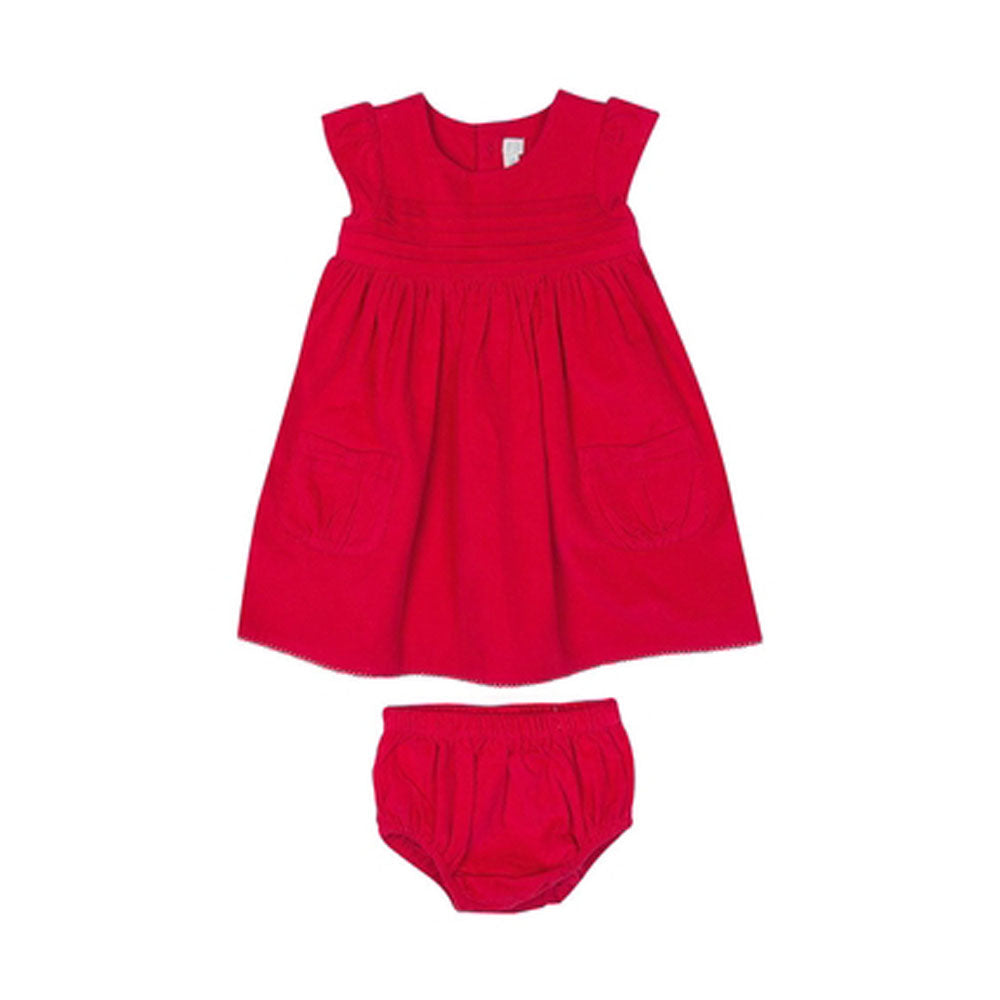 Girls Red Baby Party Dress