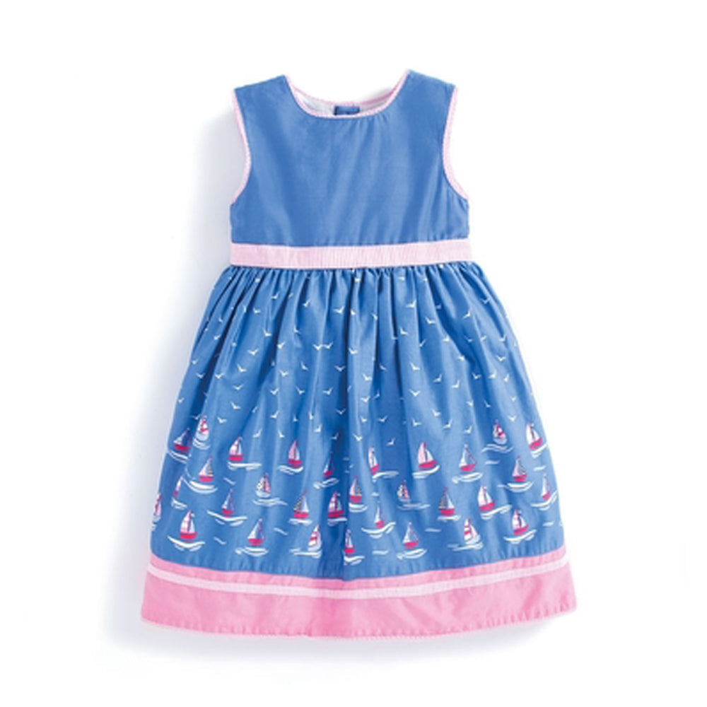 Girls Sailboat Party Dress