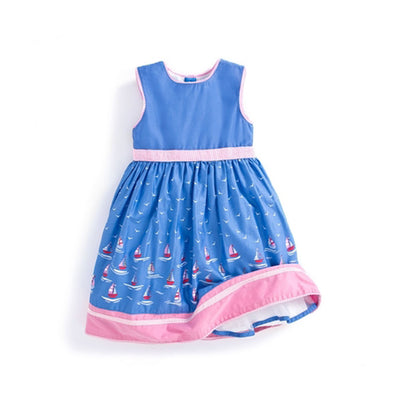 Girls Sailboat Party Dress
