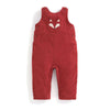 Fox Baby Cord Overalls