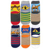 Construction Dinosaurs Crew Socks 6 Pair Pack