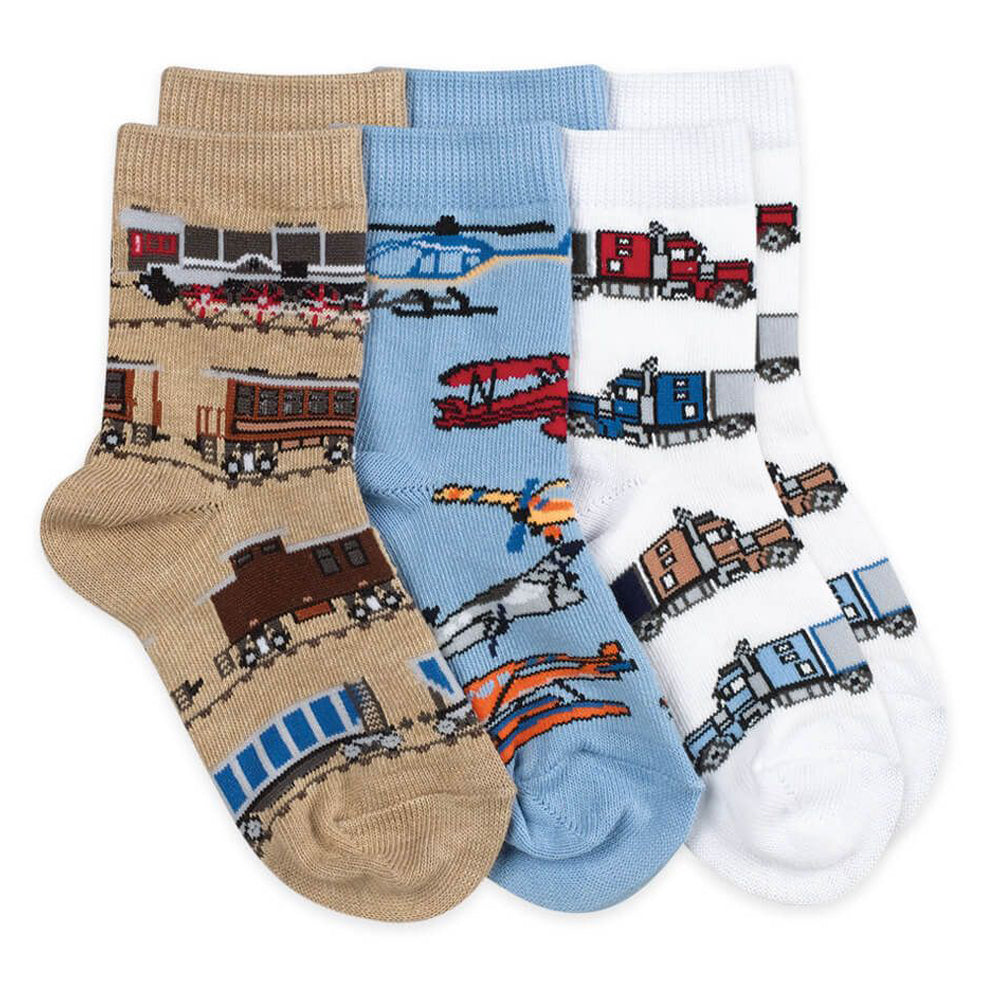 Boys Transportation crew Socks