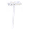 White Communion Gem Flower Crown