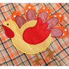 Brown and Orange Plaid Turkey Overalls