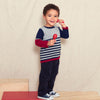 SOHO Striped & Solid Sweater for Boys
