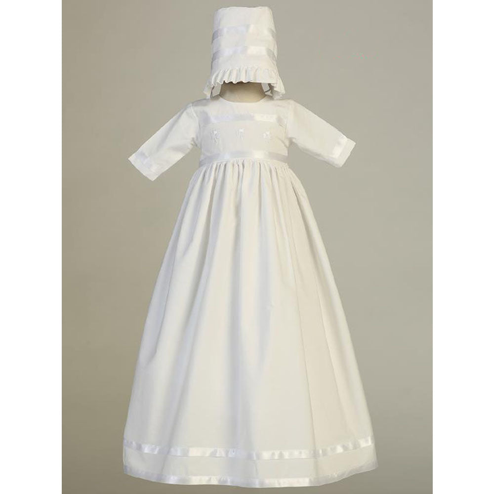 Baby Girls Bridget Shamrock Christening Gown
