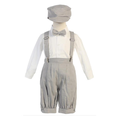 Boys Suspender Knickers & Hat