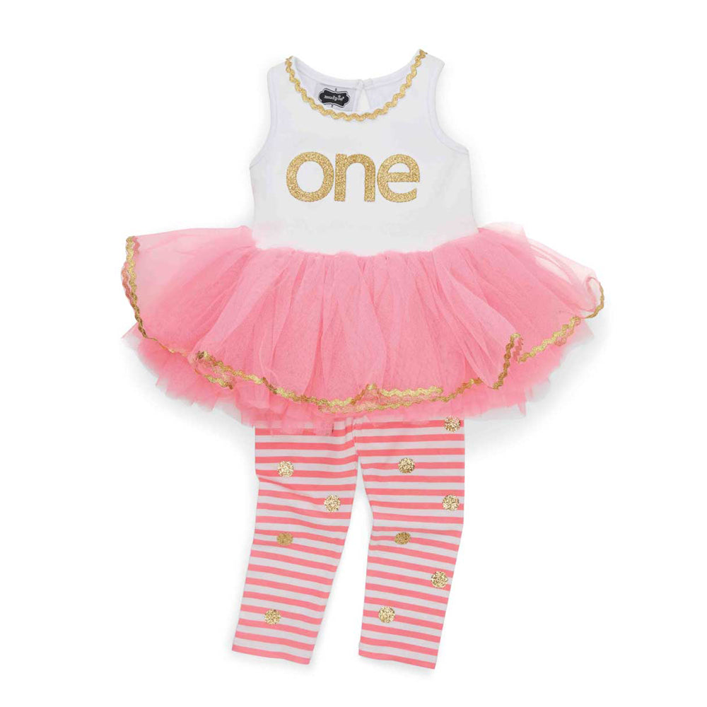 Birthday Glitter Tunic & Legging Set