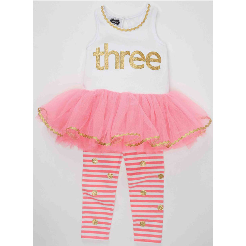 Birthday Glitter Tunic & Legging Set