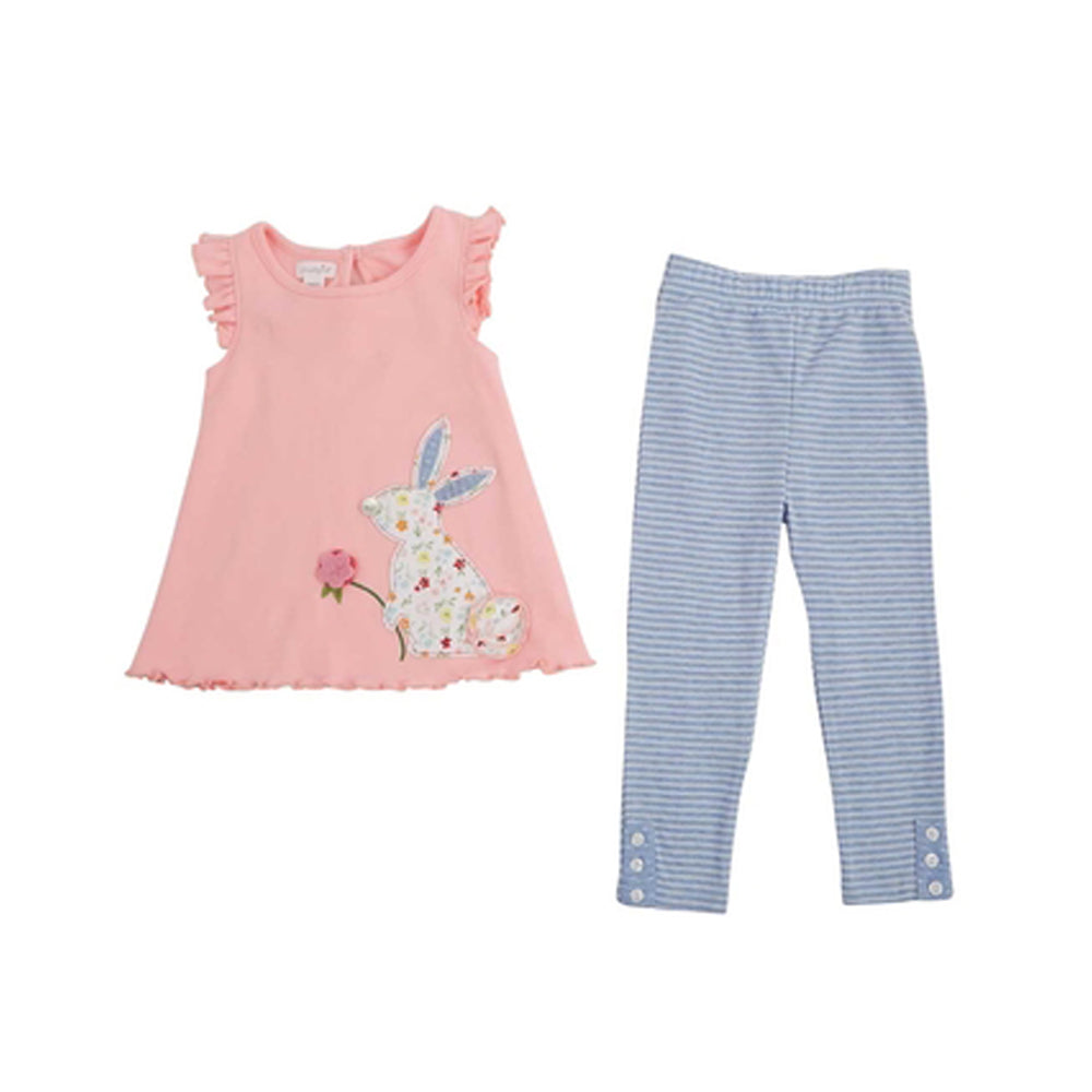 Girls Bunny Tunic &amp; Legging Set