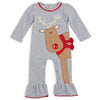 Girls Reindeer Coverall - Season to Sparkle