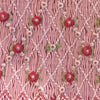 Toddler and Little Girls Pink Smocked Embellished Dress