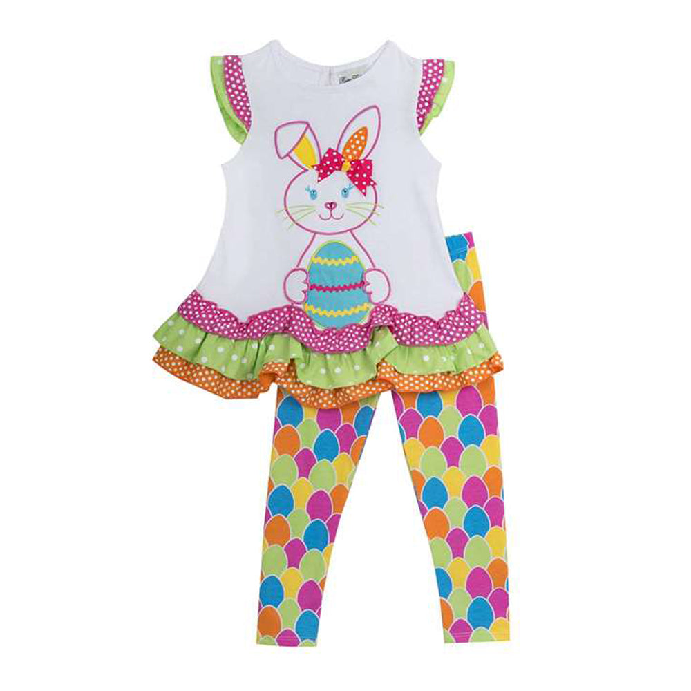 Bunny applique and Legging Set