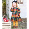 Honey Cable-Knit Footless Ruffle Tights