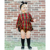 Remington Plaid Ruffle Bubble Romper