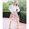 White Sateen Bow Top
