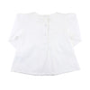 White Sateen Bow Top
