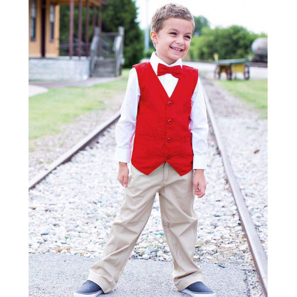 Red Corduroy Vest