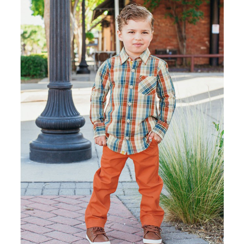 Miller Plaid Button Down Shirt