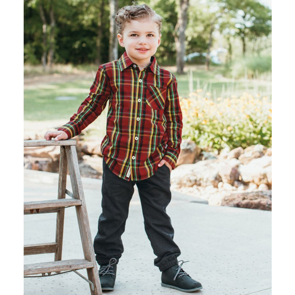 Remington Plaid Button Down Shirt