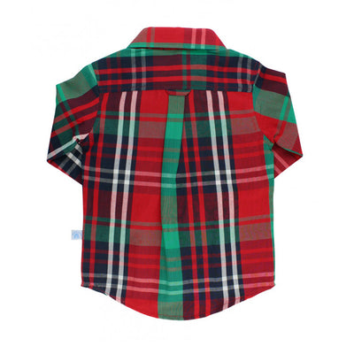 Boys Kennedy Plaid Button Down Shirt