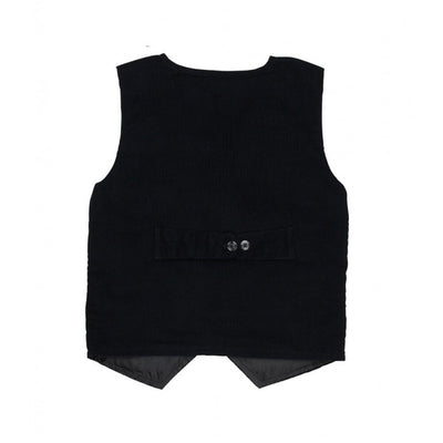 Black Corduroy Vest