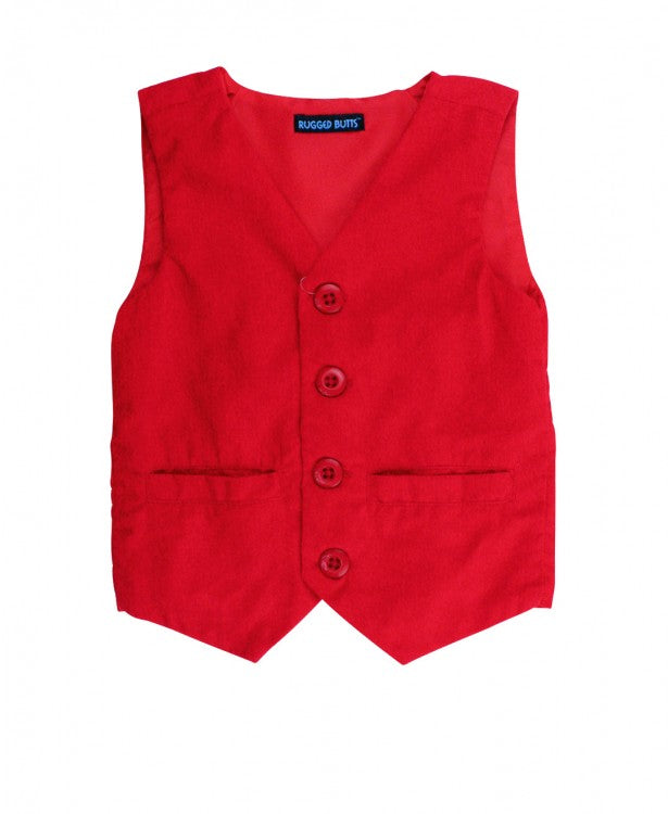 Red Corduroy Vest