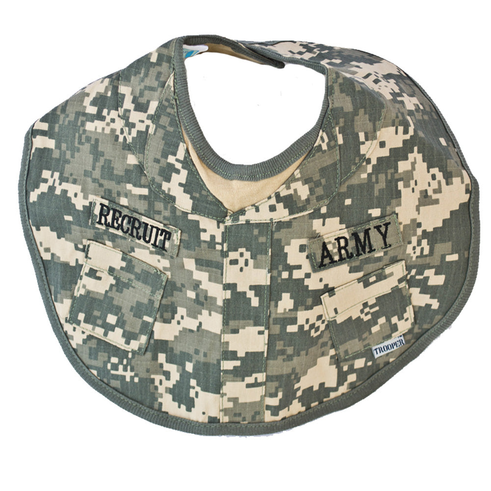 ACU Army Recruit Baby Bib