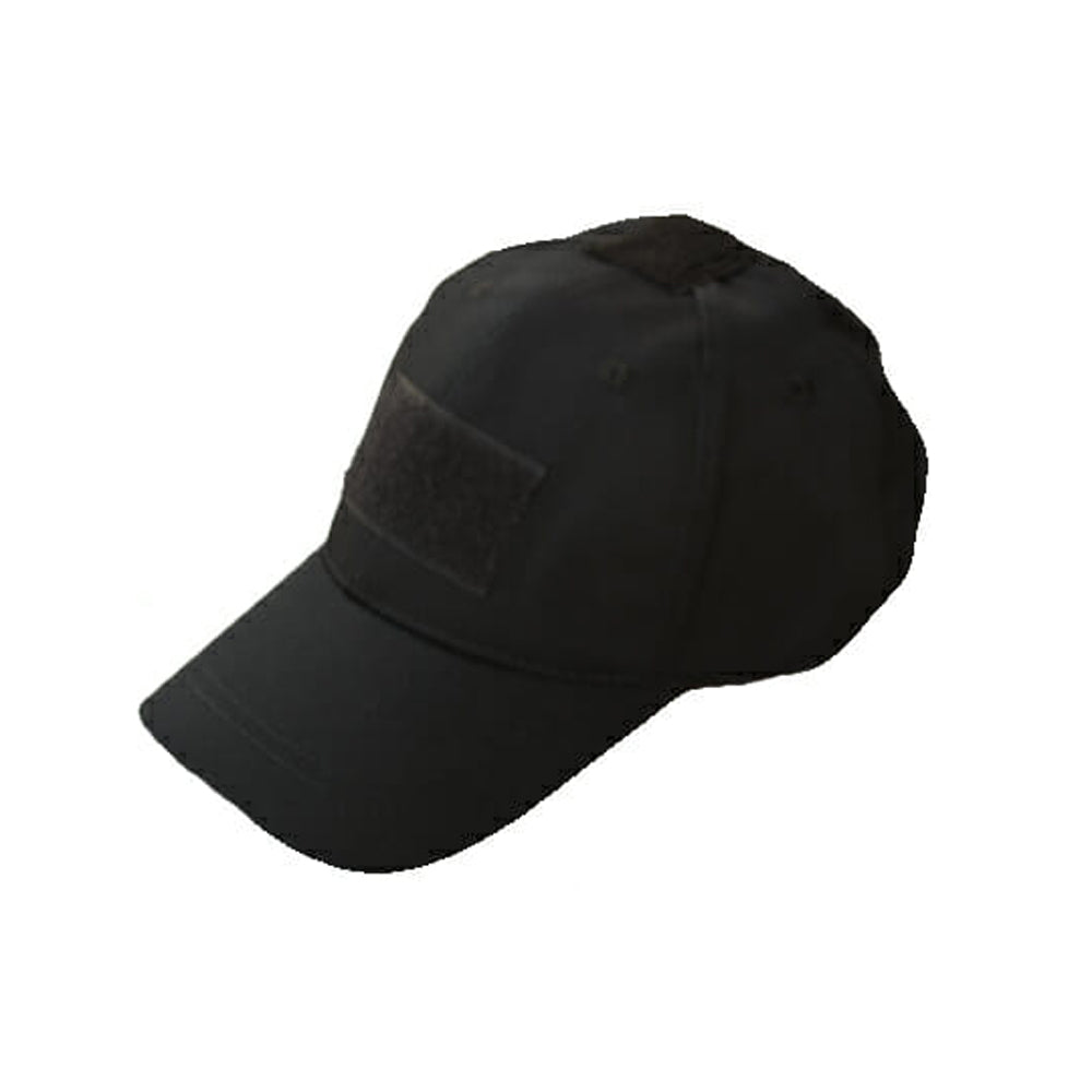 Kids Stealth Black Tactical Cap