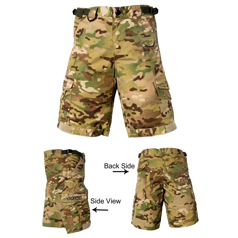 Combat Camo Tactical Shorts