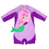 Baby and Toddler Girl Mermaid One Piece Surf Suit