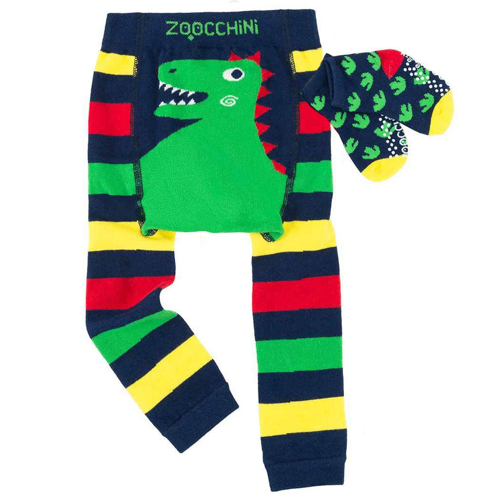 Devin the Dinosaur Legging and Sock Set