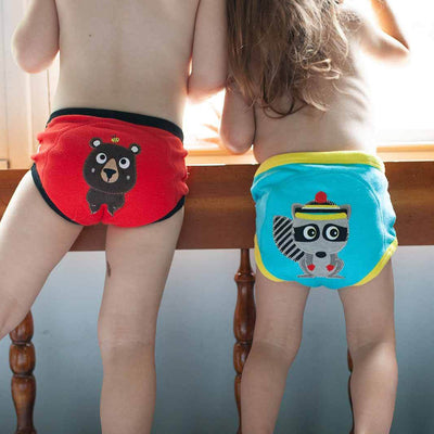 Forest Chums ORGANIC Boys Potty Training Pant 3 pc Set