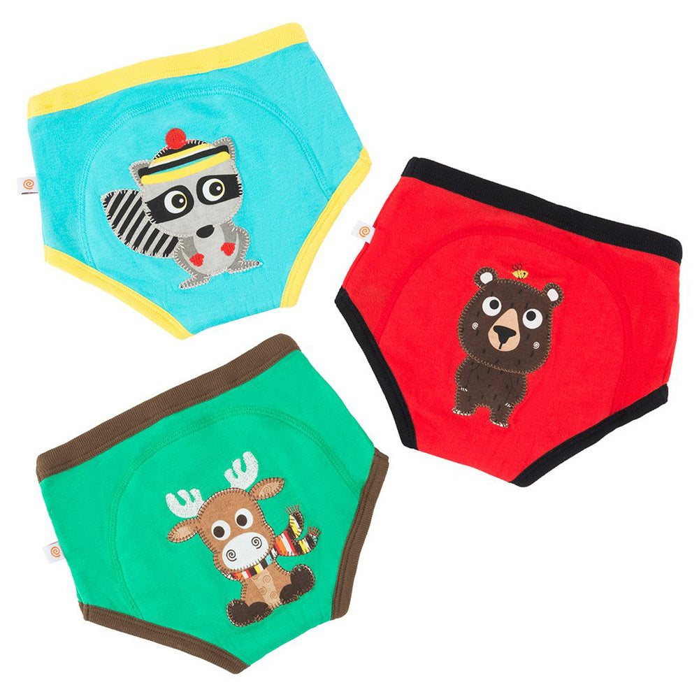 Forest Chums ORGANIC Boys Potty Training Pant 3 pc Set