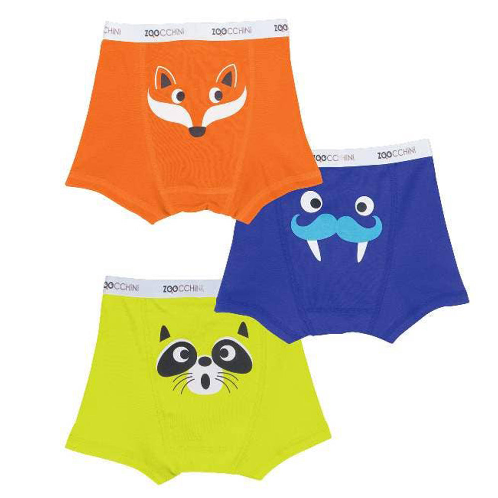 Crazy Critters ORGANIC Boys Boxer 3 pc Set