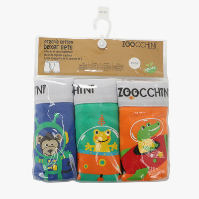 Boys Organic Boxers Space Force Set