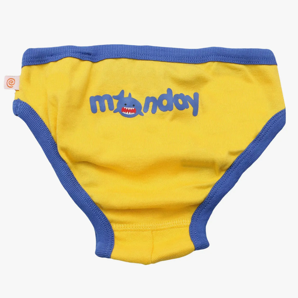 Boys Organic Briefs Days of the Week 7pc Set
