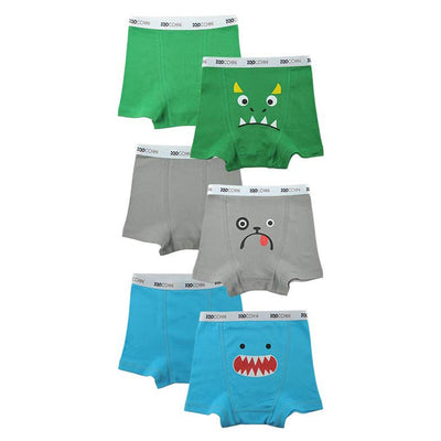 Monster Mash ORGANIC Boys Boxer 3 pc Set