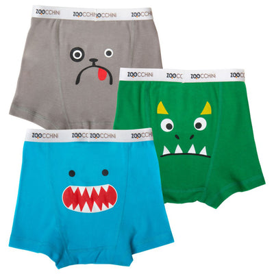 Monster Mash ORGANIC Boys Boxer 3 pc Set