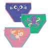 Coral Caribe ORGANIC Girls Underwear 3 pc Set